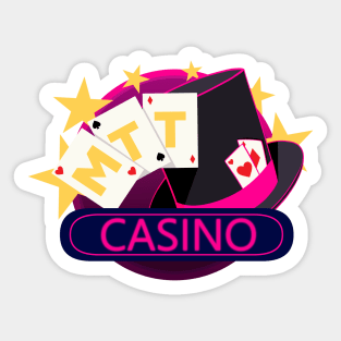 MTT Casino Sticker